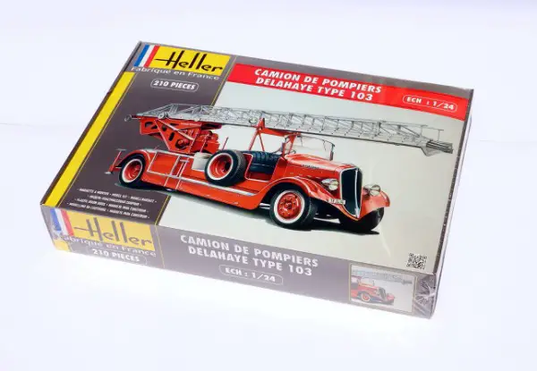 Delahaye Typ 103 Drehleiter Feuerwehr 1:24 von Heller