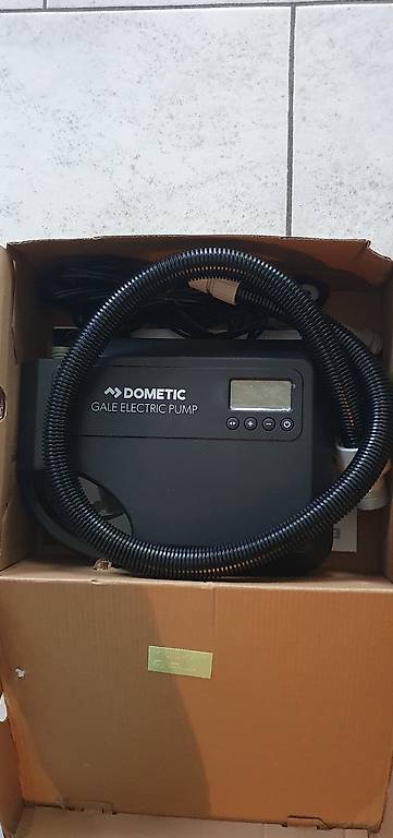 Elektropumpe für Luftzelte