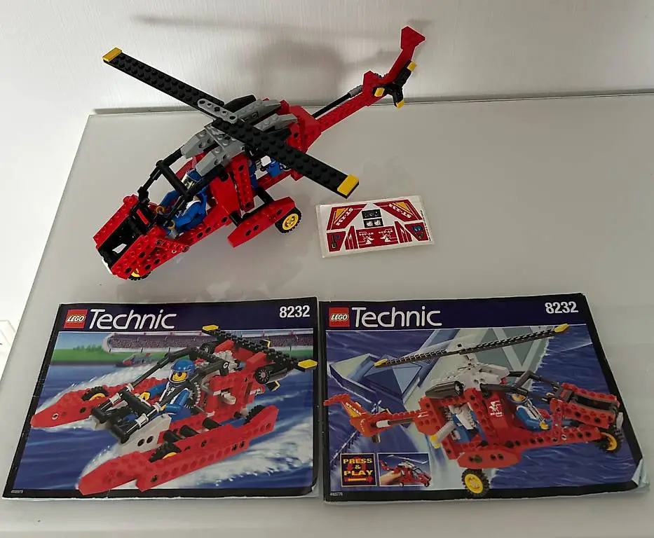 Vintage Lego Technic 8232 Chopper Force