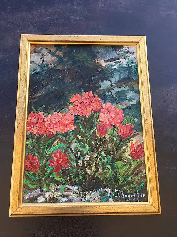 Blumenbild von Jakob Aegerter