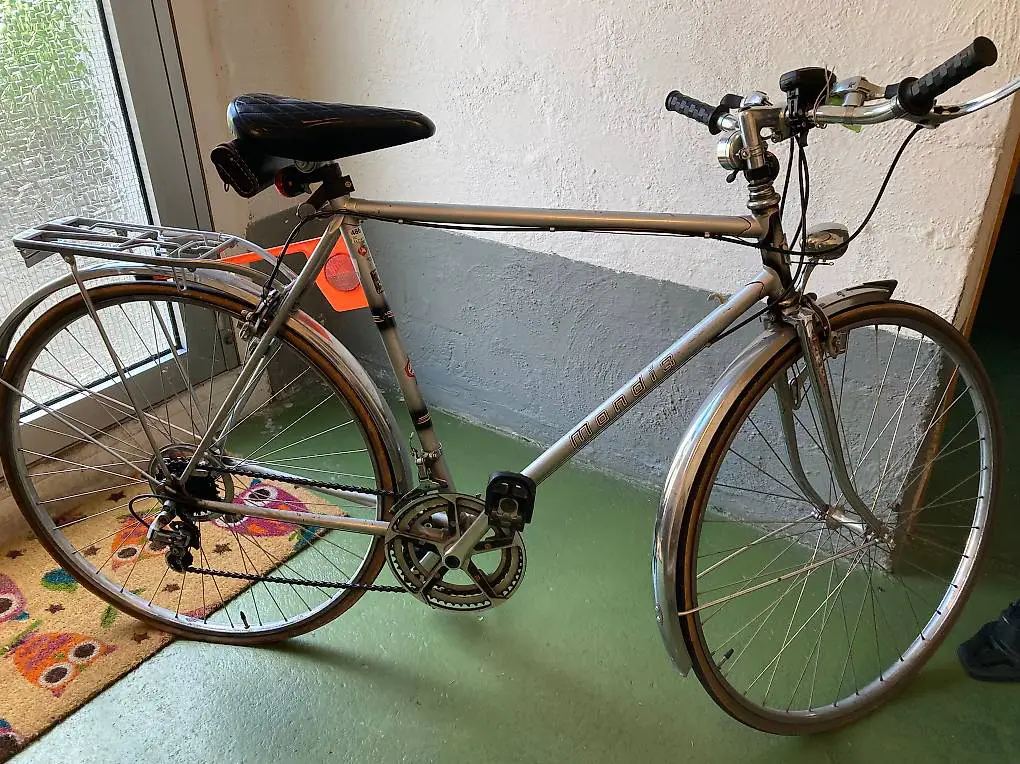 Mondia Stadtvelo Vintage silber