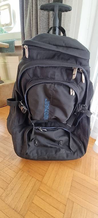 Eastpak Trolley Rucksäck 2-Rad mit 4 Hauptfachen