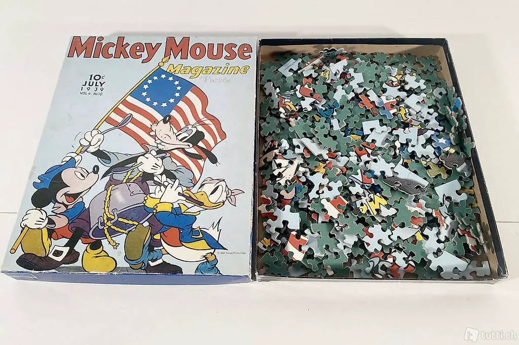  Mickey Mouse Magazine Spirit Of "76 Puzzle