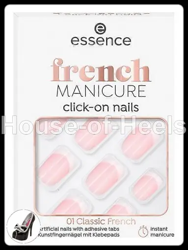 HoH French Manicure click-on nails – 01 Classic French /