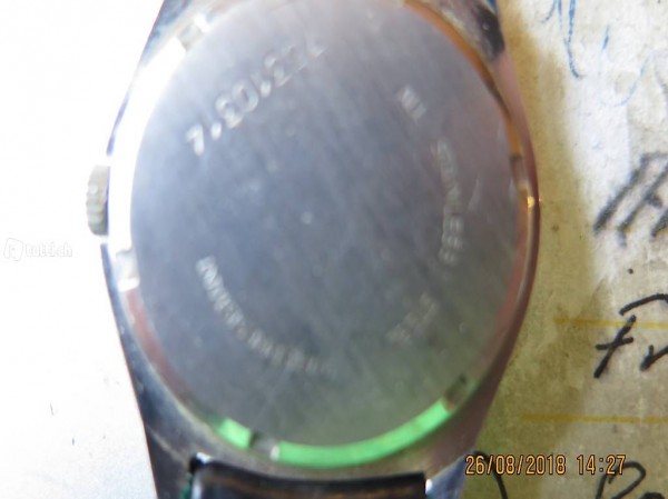  Edox Herren Uhr Batterie wechseln