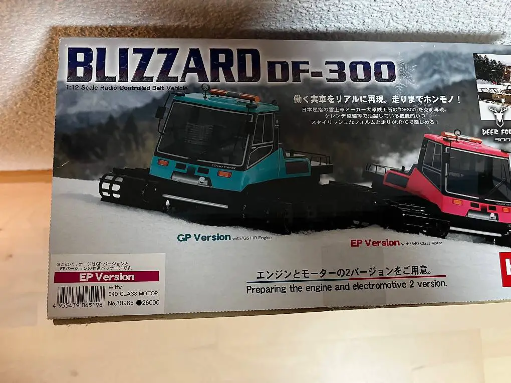 Kyosho Pistenbully Blizzard DF-300 1/12 EP Nr:30983