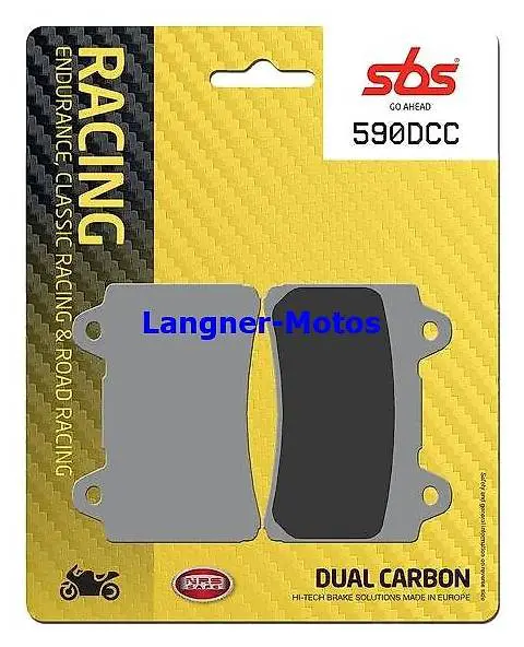 bremsbelag sbs 590 dcc yamaha tdm 850, xv 1600-1700, xvz 130