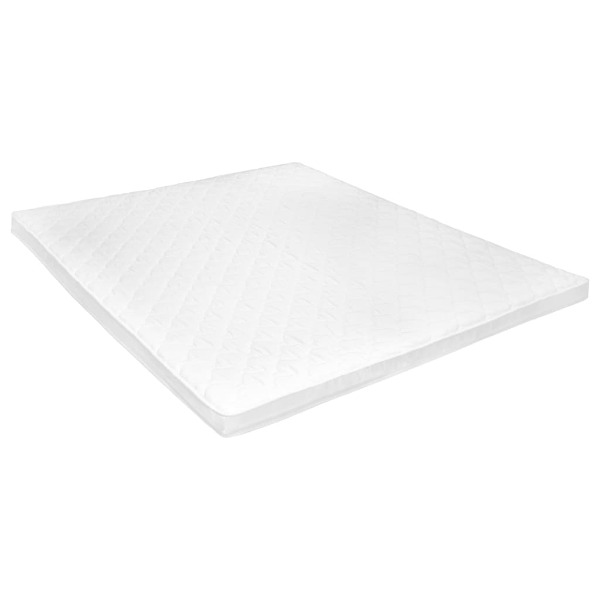  vidaXL Matratzenauflage Kaltschaum Ei-Profil 6 cm (282773)