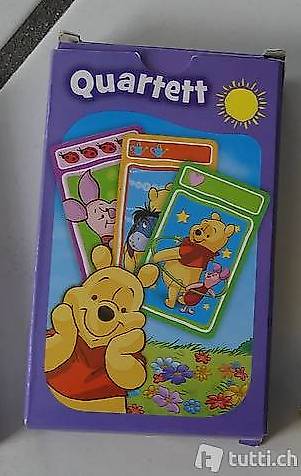 Kartenspiel Quartett Winnie the Pooh, ca. 3-7 Jahre