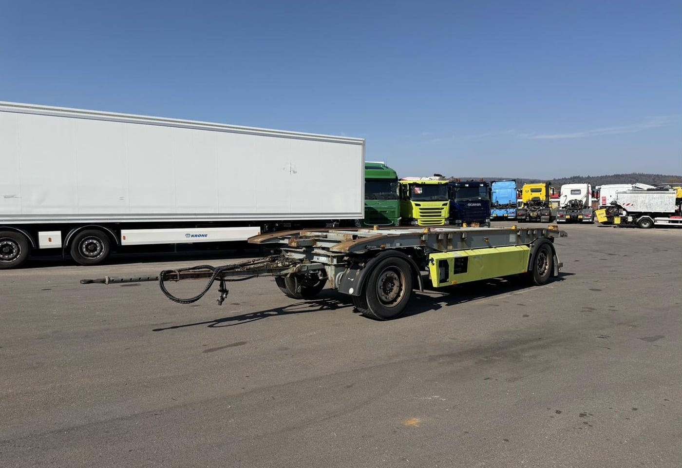 JUNG, KCA 18 HV Muldenanhänger mit Kippfunktion, Container