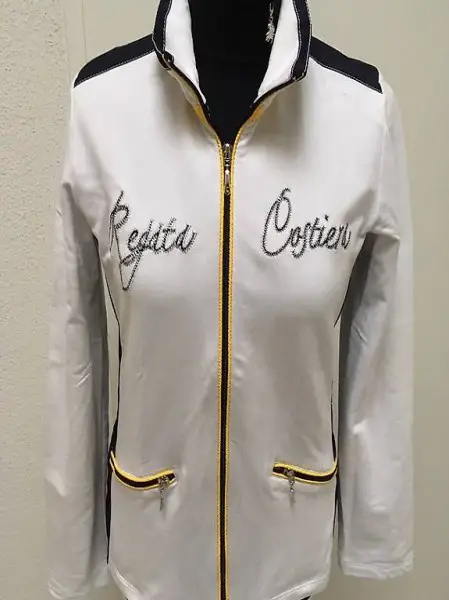 Jacke Regata Jacke, Sportjacke, weiss Gr. 36, Lisa Campione