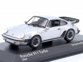 NEU: Porsche 911 / 930 Turbo 1976-1978 silber met. / schwarz