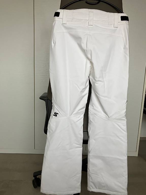Neue Skihose-Stöckli-Perfor weiss Grösse M/38