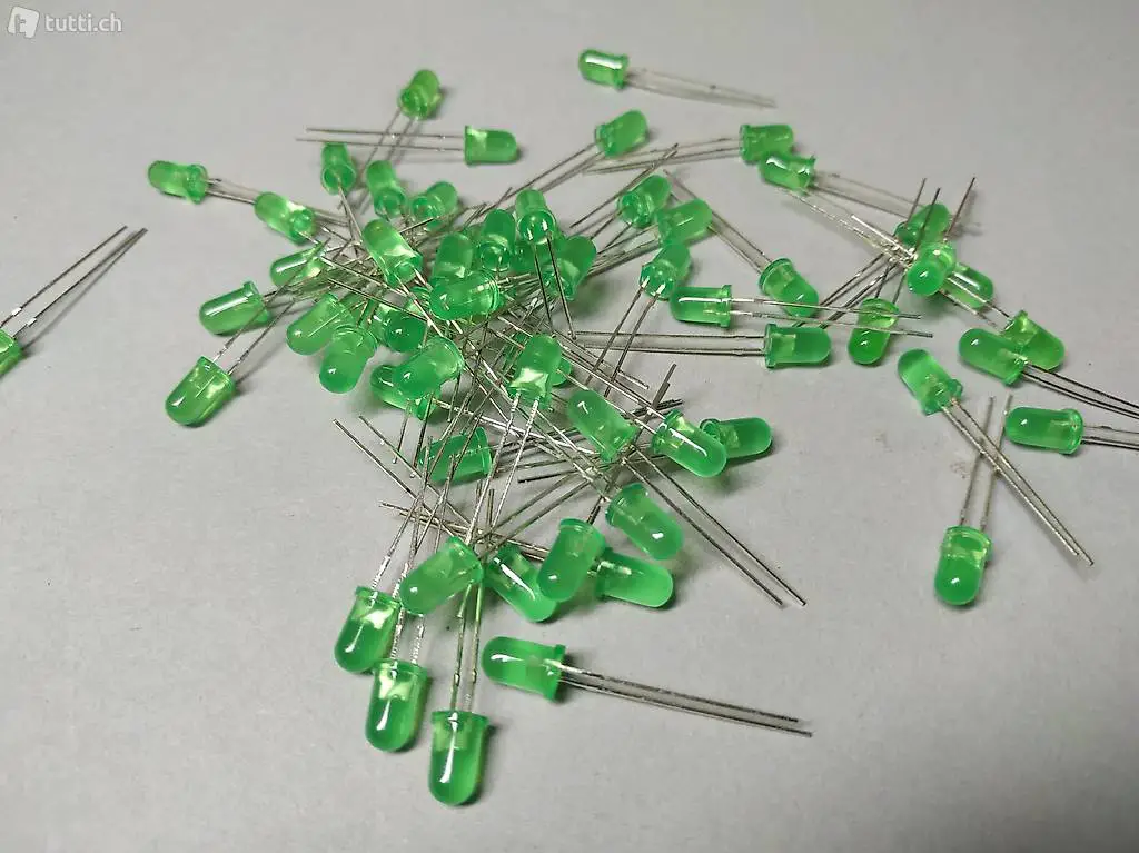 Lotto di diodi led verdi
