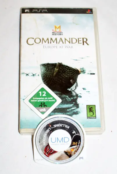 PS2 Spiel Comander