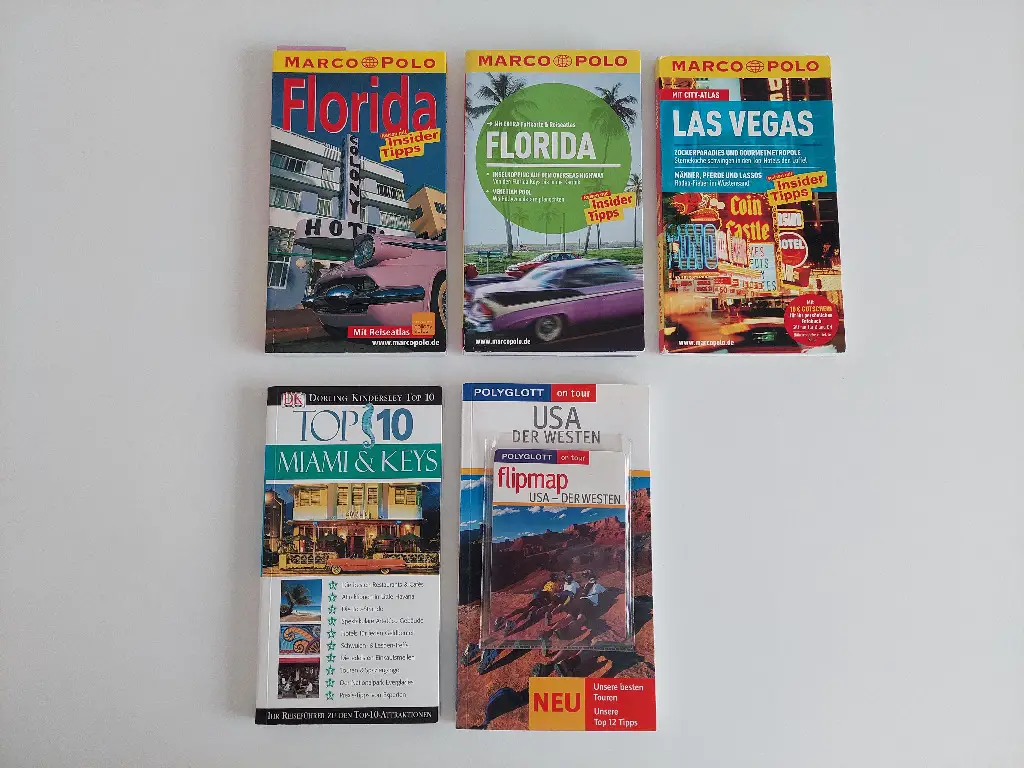 5 Reiseführer "Diverse in den USA" von Marco Polo + Andere