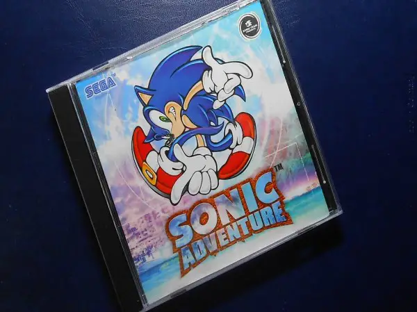 Dreamcast SONIC ADVENTURE / gebraucht / Handbuch