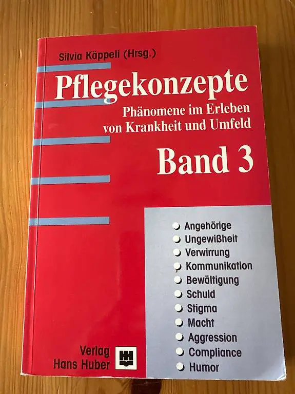 Pflegekonzepte Silvia Käppeli Band 3