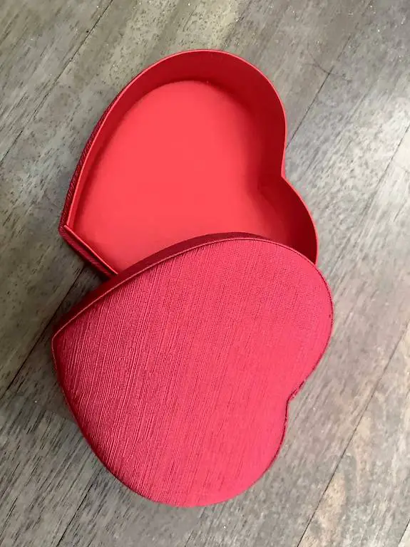 Herz Geschenkschachtel