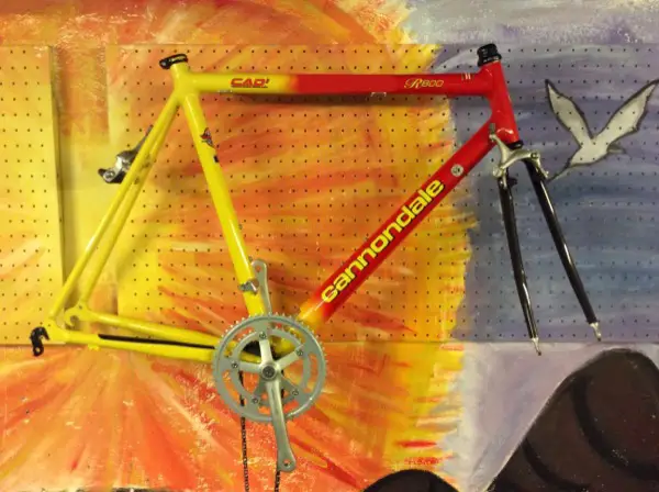 Neuer Rennradrahmen, Marke: Cannondale, inklusive Starrgabel