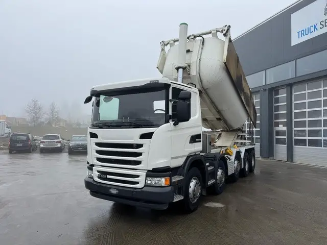 SCANIA, G490 10x4 Moser Thermosilo 20m3 ab MFK, Thermosilo