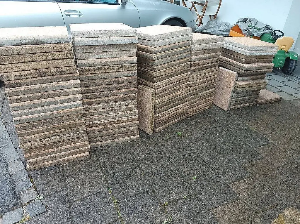 Terrassenplatten 40x40x4cm