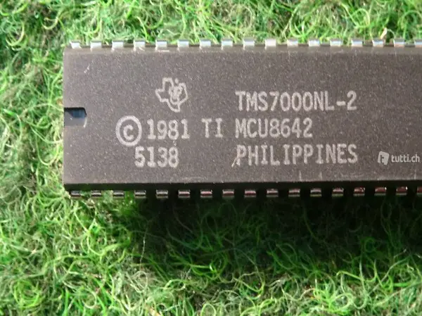TMS7000NL-2 8 Bit Microcontroller 40-dip Gehäuse 5V-Vers.