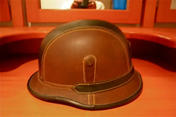 Lederhelm 30er/40er Stil WWII, Kondor, Luftwaffe, Frankreich