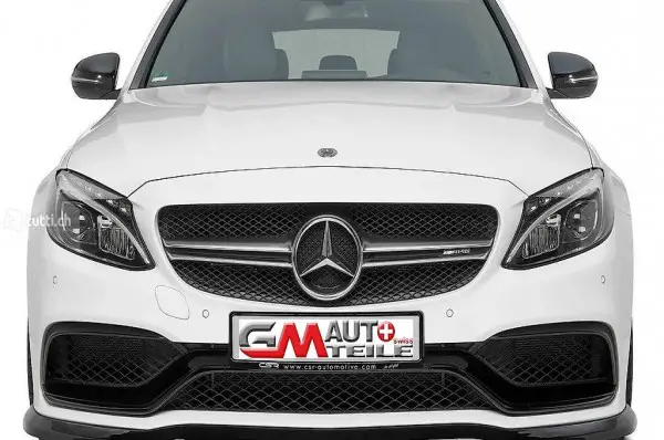  Spoilerschwert für Mercedes C-Klasse W205 S205 schwarz ABE