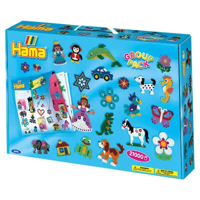  vidaXL Hama Bügelperlen-Set Group Pack 3096 21000-tlg.
