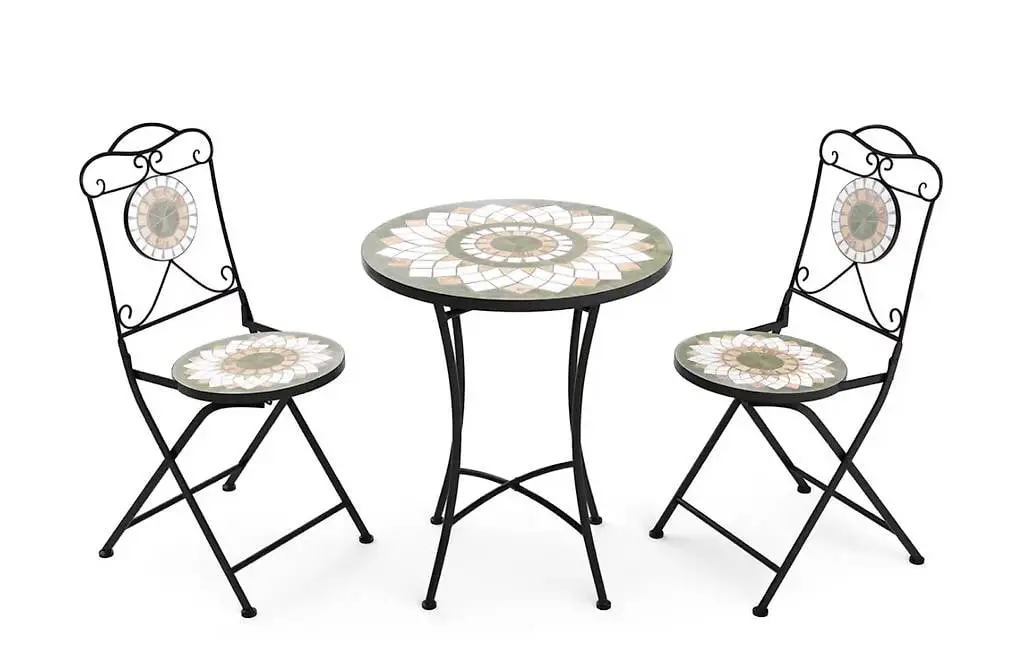 Bistroset MOSAIK 3-teilig olive