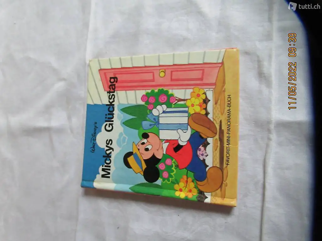 walt disney`s mickis glückstag, sammelbuch