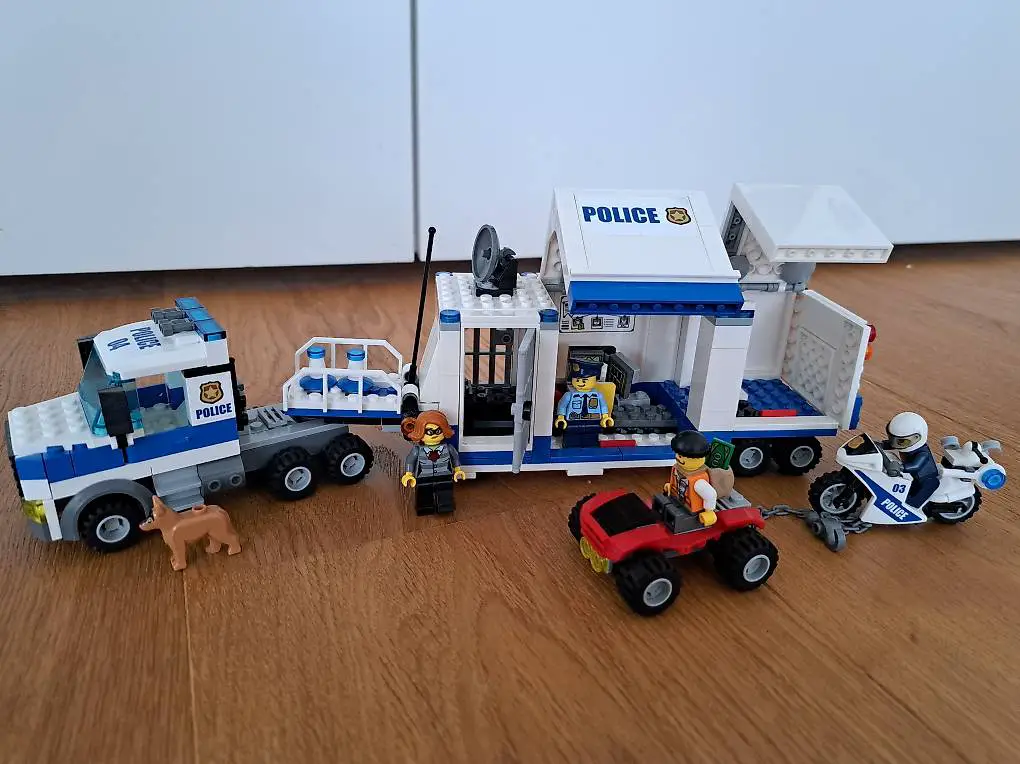 Lego Polizei Mobile Einsatz Zentrale Neuwertig