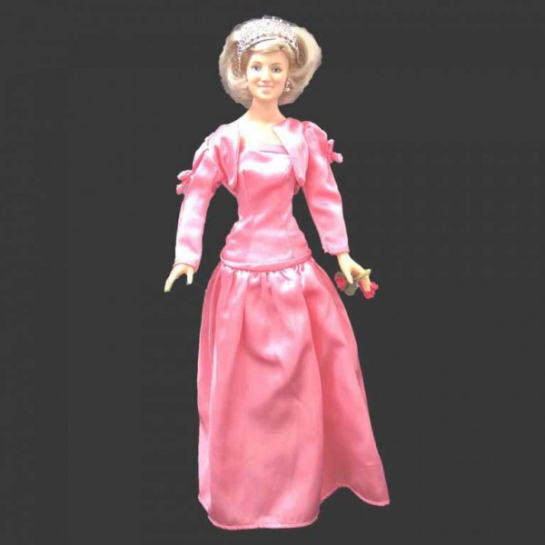 Princess DIANA Kleid Pink von Danbury Mint