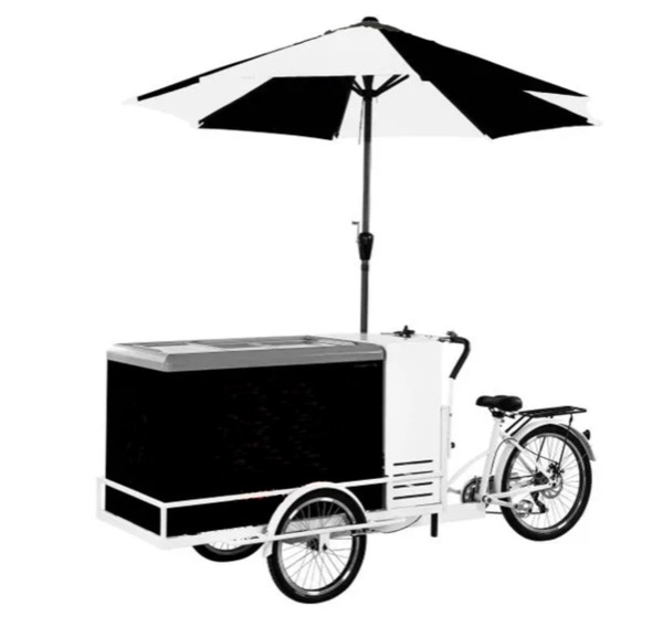 Speiseeiswagen-Fahrrad - 2.67 x 0.95 m