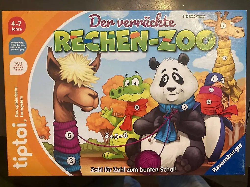 Tiptoi Rechen-Zoo