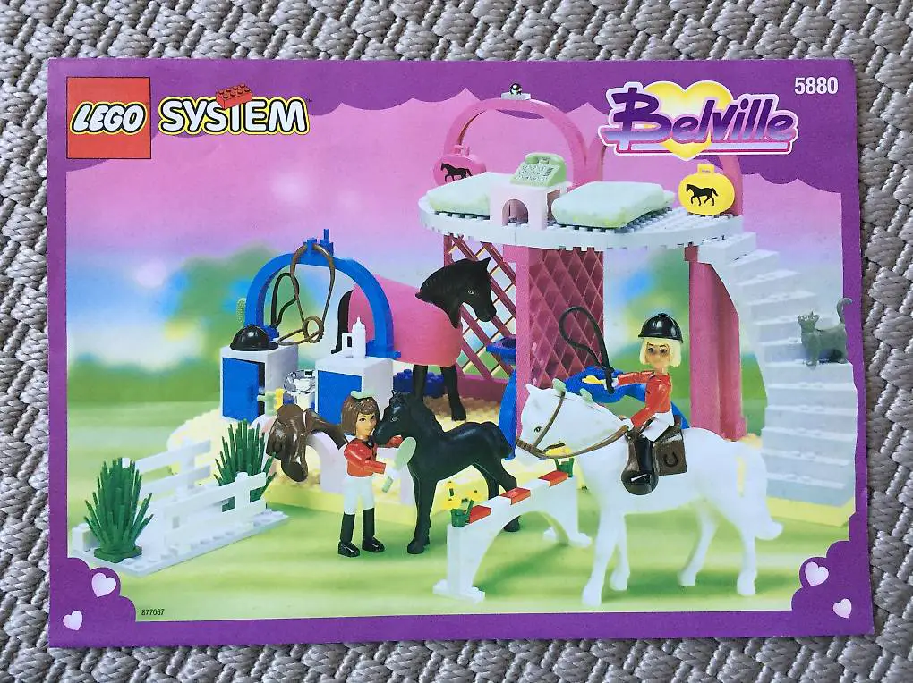 Lego System Belville 5880, Reitstall Vintage