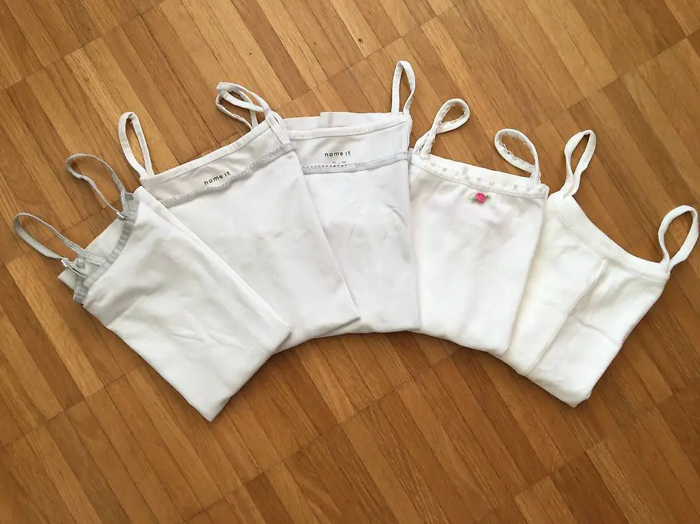 Unterhemden-Tops Set Gr. 146/152