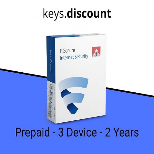  F-Secure Internet Security prépayé 3 appareils 2 ans