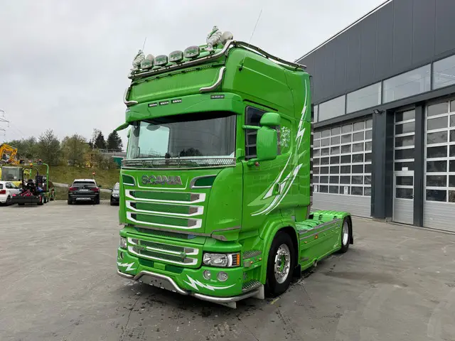 scania, r580 v8 hobby lkw, sattelkupplung