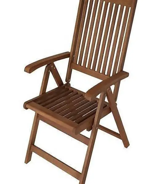  2x Gartensessel Klappsessel Hochlehner