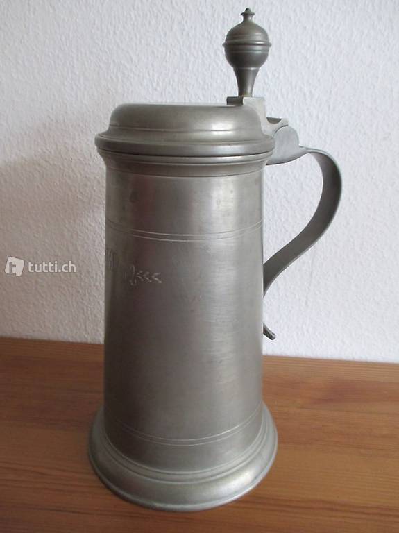 zinnkrug alt 31cm