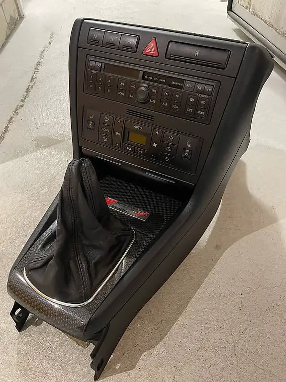 Audi s4 b5 mittelkonsole 1din