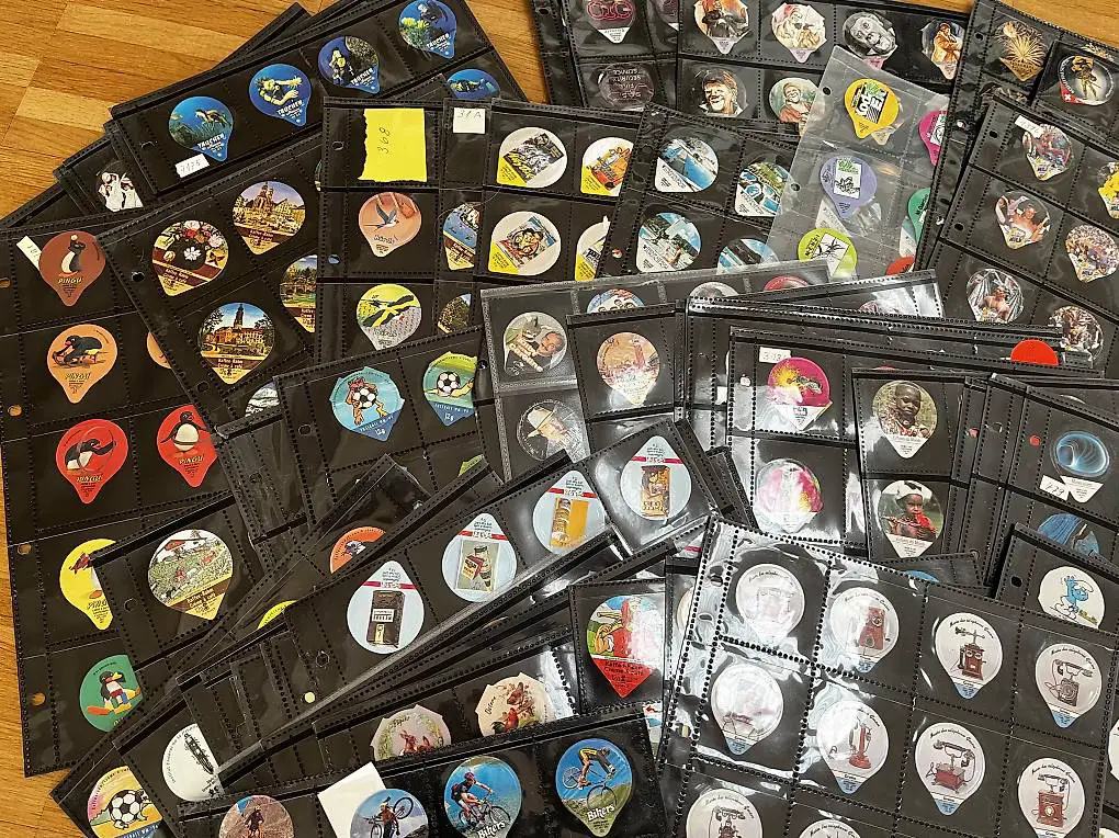 Kaffeerahmdeckeli Sammlung 80 Seiten