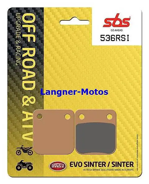 Bremsbelag SBS 536 RSI Race Sinter YAMAHA YFM Warrior 350 89
