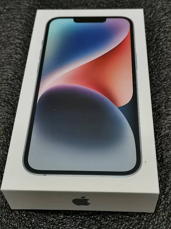 Ungeöffnete iPhone 14 Blue 128GB, Versiegelt