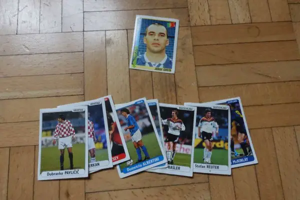 Euro Foot 96 und Panini Euro Football 1998-99