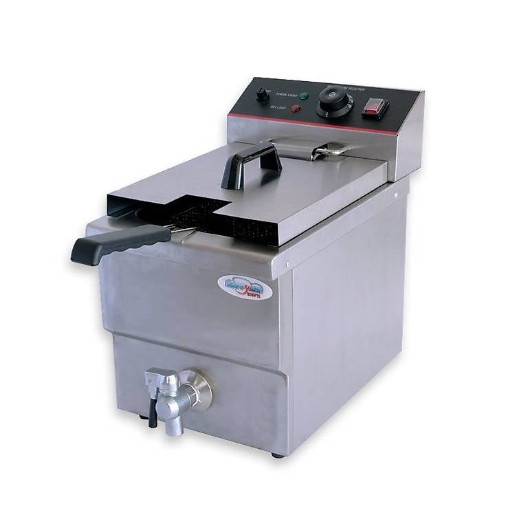 Friggitrice Professionale 8L con rubinetto NUOVA
