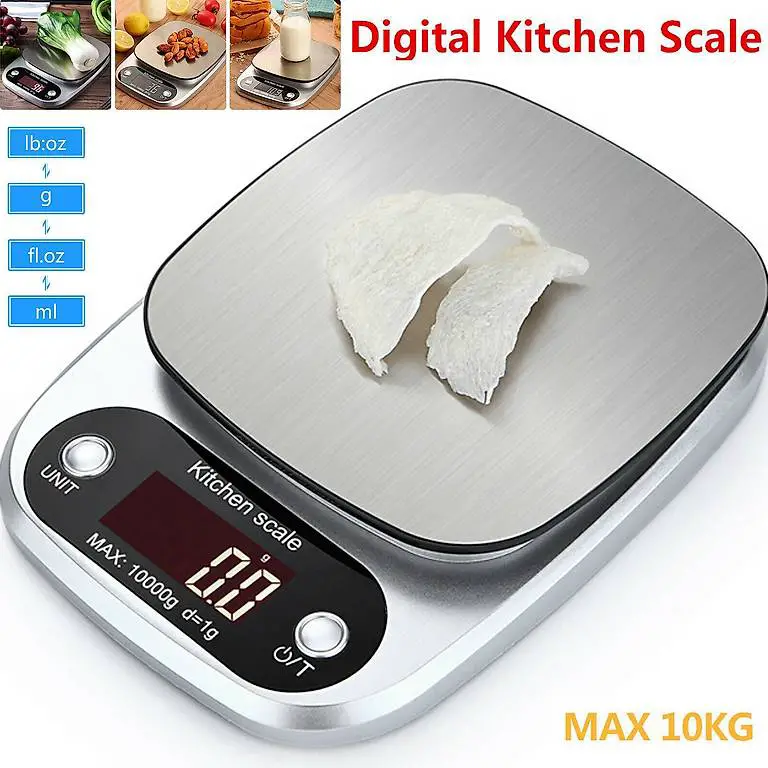 Portofrei 10KG/1g Digital Küchenwaage LCD Waage