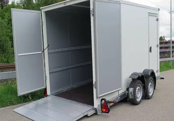  Absenkanhänger Senkanhänger Vezeko Husky absenkbar Senklift